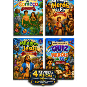 Kit Coleção Bíblica Infantil - 4 Livros